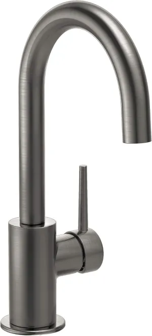 Delta 1959LF Trinsic Single Handle Bar Faucet with Limited Swivel Spout - Black Stainless