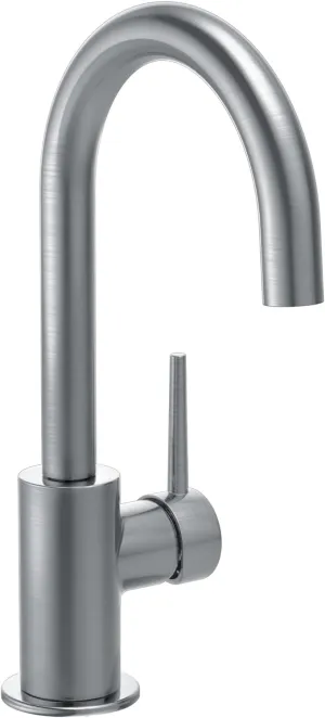 Delta Faucet Trinsic Bar Faucet Brushed Nickel, Bar Sink Faucet Single Hole, Wet Bar Faucets Single Hole, Prep Sink Faucet, Faucet for Bar Sink, Kitchen Faucet, Arctic Stainless 1959LF-AR
