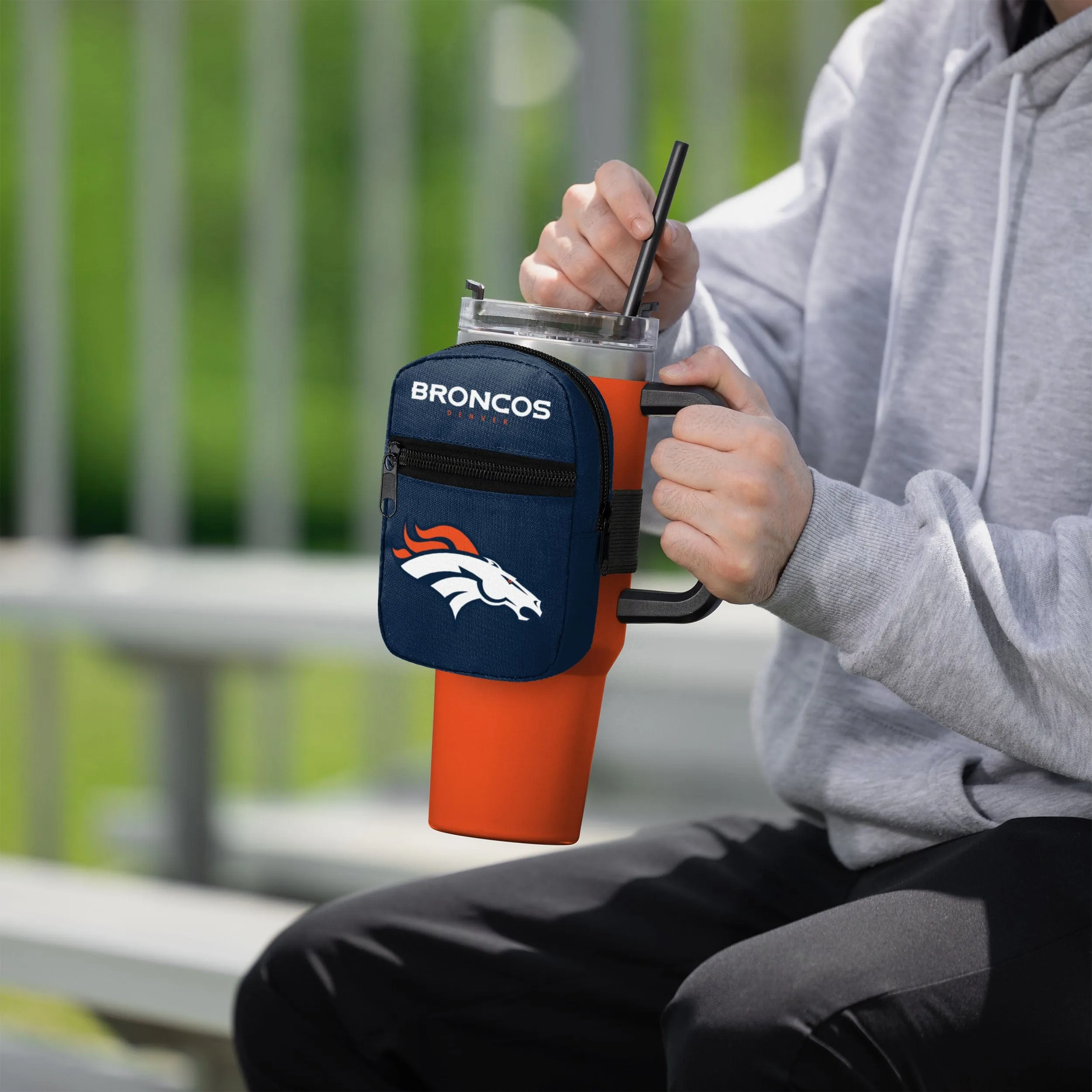 Denver Broncos Primary Logo Tumbler Fanny Pack