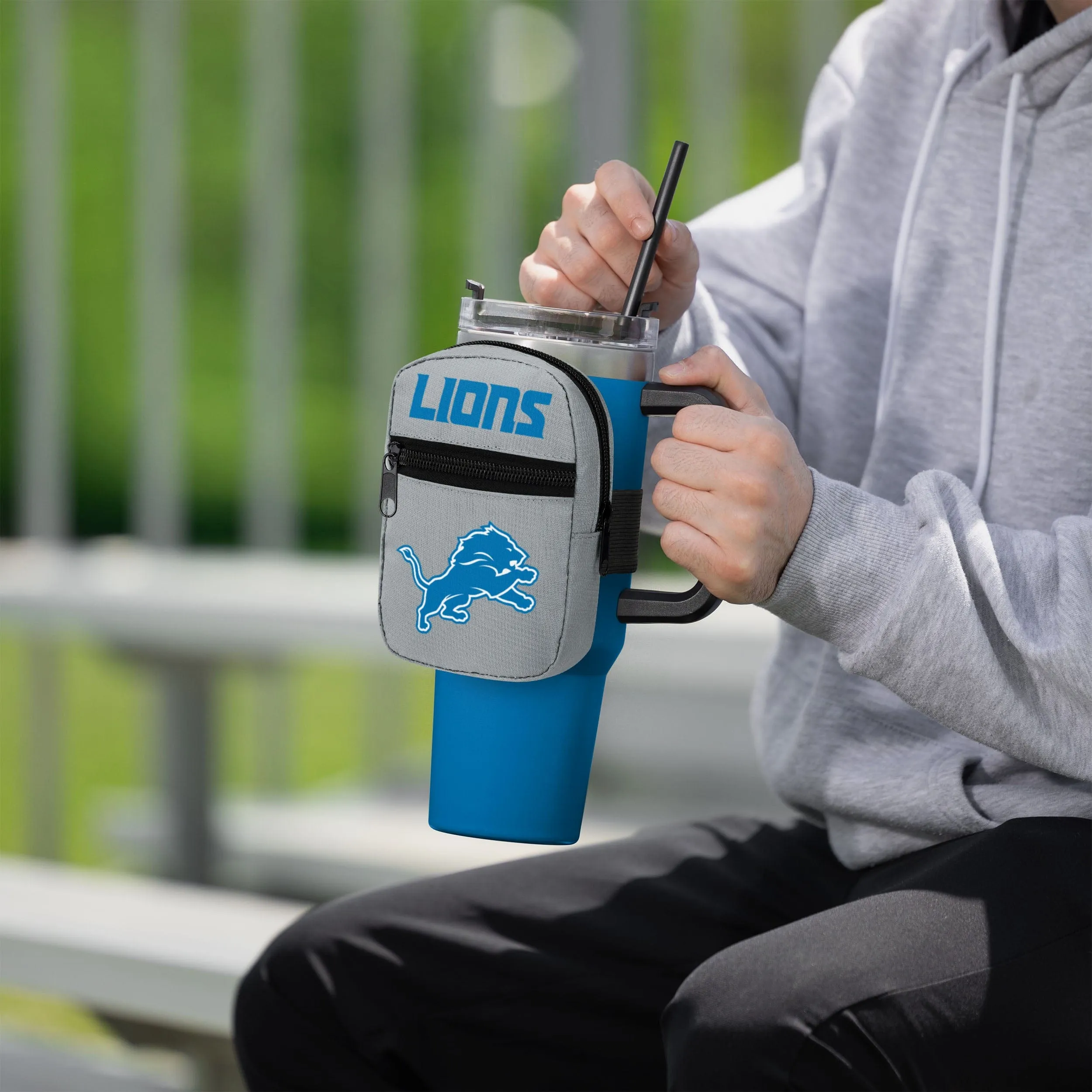 Detroit Lions Primary Logo Tumbler Fanny Pack