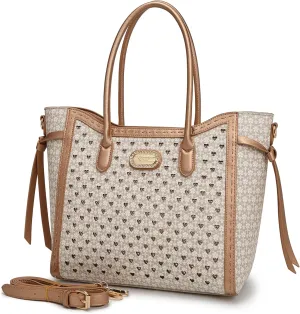 Diamond Marvel Rhinestone Top Handle Handbag Bling Open Heart Design Jelly Bag with Shoulder Strap