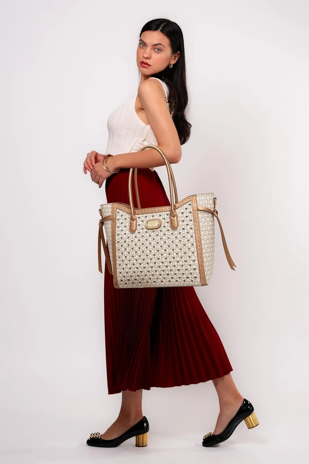 Diamond Marvel Rhinestone Top Handle Handbag Bling Open Heart Design Jelly Bag with Shoulder Strap