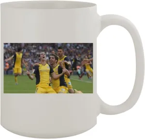 Diego Godin - 15oz White Ceramic Coffee Mug SRS #PDI742773