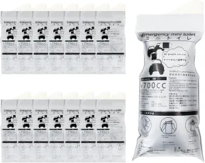 Disposable Urine Bags, Emergency Portable Urine Bags and Vomit Bags, Gender-Neutral Urine Bags, Travel Urine Bags, Designed for Emergencies, Travel, Traffic Jams (15 Pack)