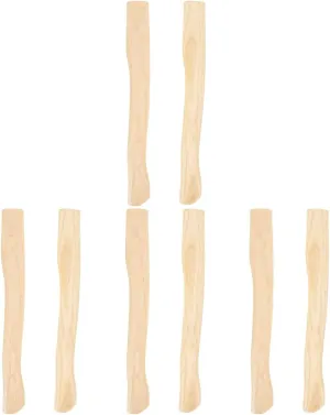 DOITOOL Wood Replacement Handle for Camp 8Pcs 14.9 Inch Hatchet Handle Replacement, Hickory Hatchet Handle Replacement, 38x4.4cm