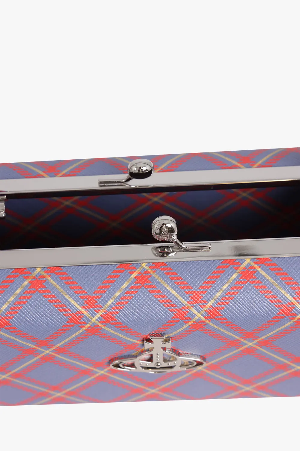 Doll XL Frame Purse | Blue/Orange