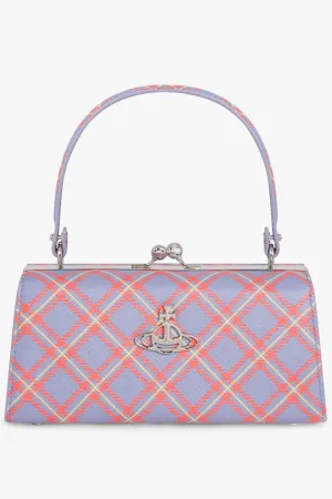 Doll XL Frame Purse | Blue/Orange