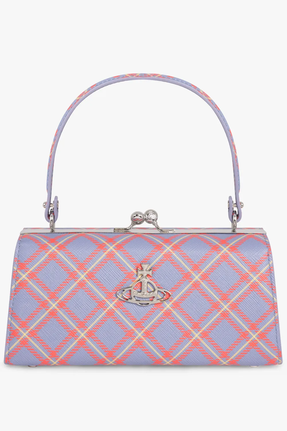 Doll XL Frame Purse | Blue/Orange