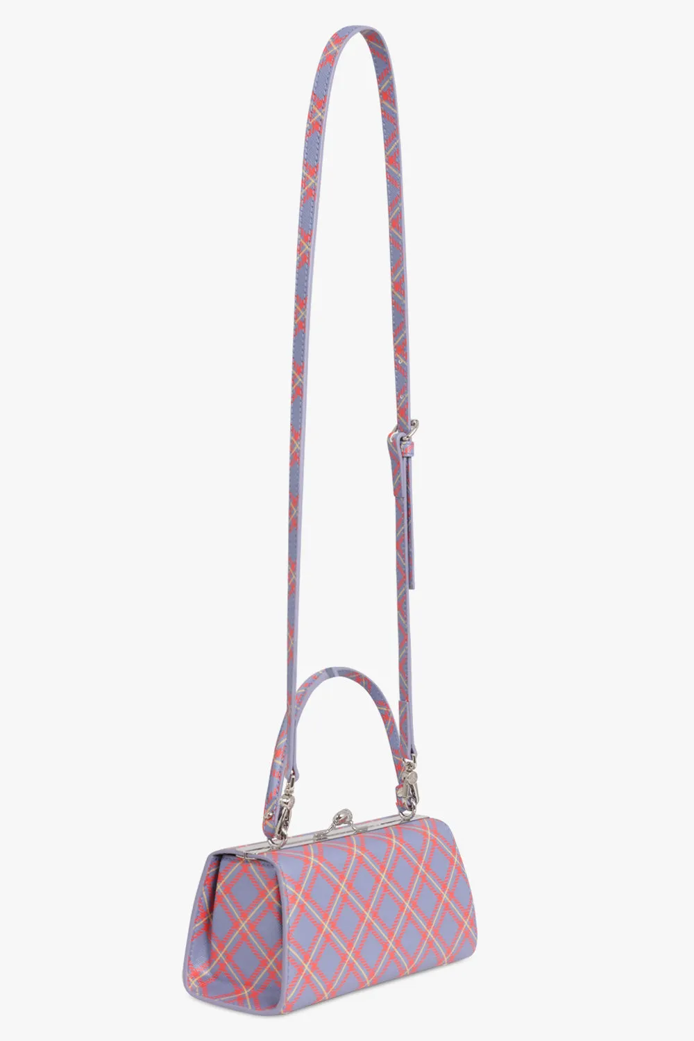 Doll XL Frame Purse | Blue/Orange