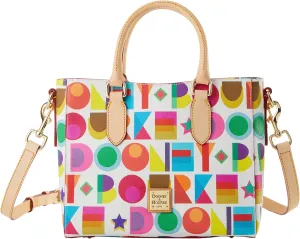 Dooney & Bourke Handbag, Art Deco Top Handle Tote
