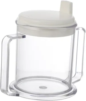 Double Handle Boys and Girls Mug Spill-proof Duckbill Cup for Toddlers Water Cups Handles for Toddlers