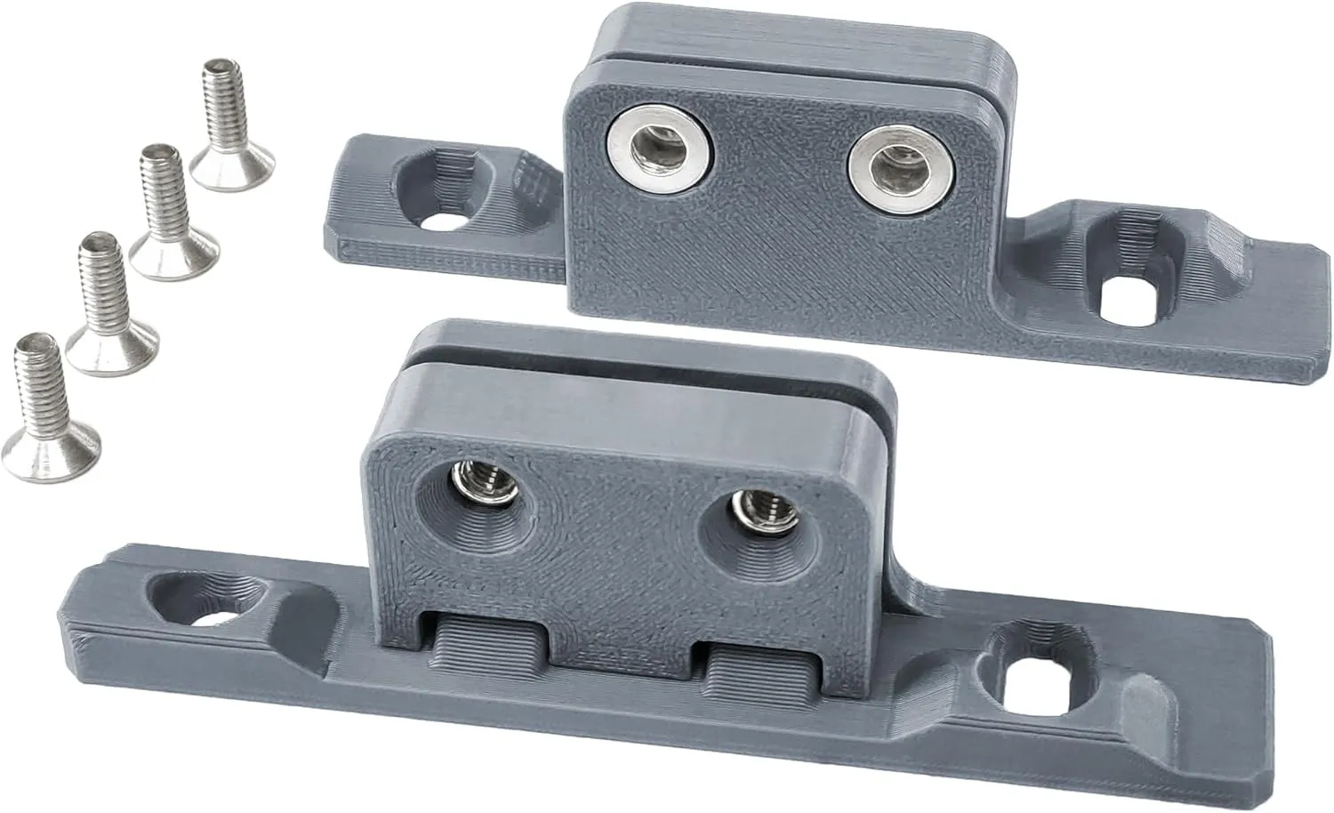 Drawer Front Connector Fixing Bracket Replacement Kit Compatible with Hettich MultiTech 08855 08856 08857 08858 (3D Printed) Version 6.0 (2)