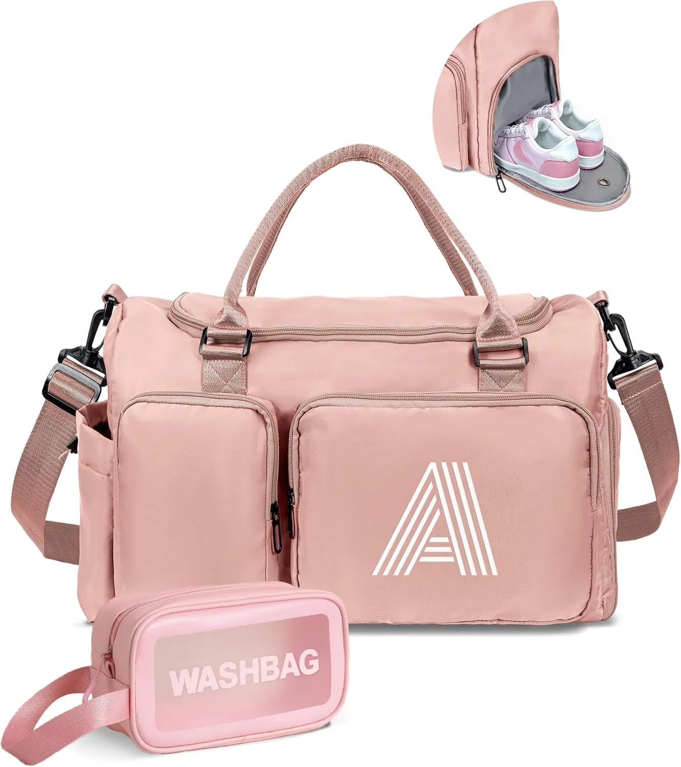 Duffle Travel Bag, Girls Gift, Teen Gifts Trendy Stuff, Personalized Duffle Bags for Women, Overnight Weekenders Bag for Girls, Kids, mothers day gifts, Graduation teachers appreciation gift