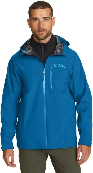 Eddie Bauer Men's Cloud Cap Stretch Waterproof Rain Jacket