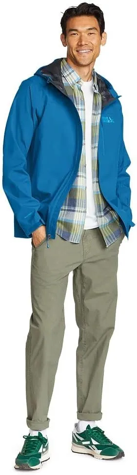 Eddie Bauer Men's Cloud Cap Stretch Waterproof Rain Jacket