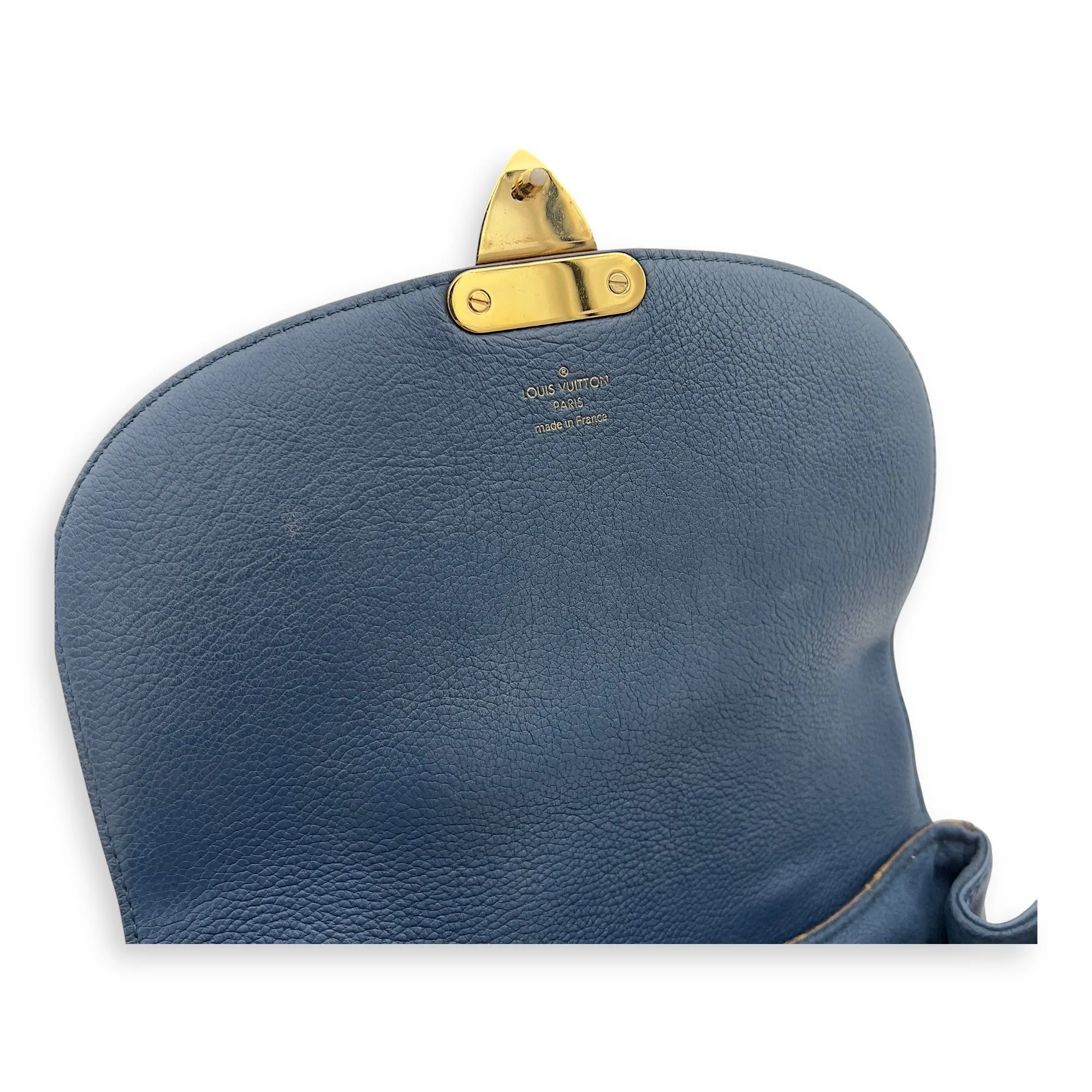 Eden Top Handle Bag Brown in Monogram Coated Canvas, Gold hardware