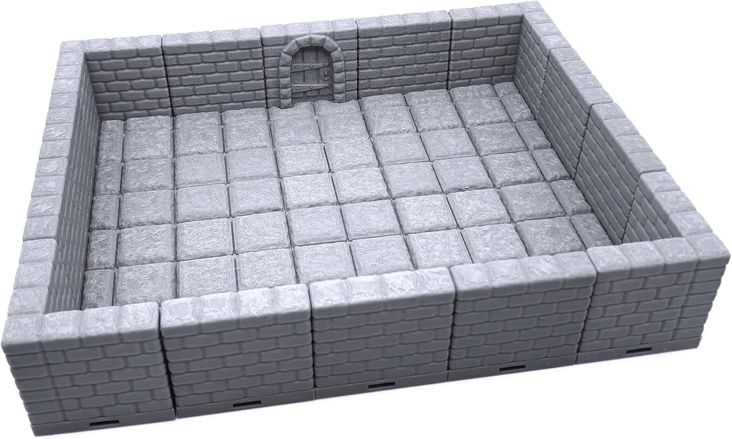 EnderToys Locking Dungeon Tiles - Masonry and Stone, Wargame Terrain for Tabletop 28mm Miniatures, 3D Printed Scenery