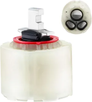 Enhon Replacement for 023529-0070A Cartridge, Compatible with American Standard Single Handle Kitchen Bathroom Tub/Shower, 47 MM, Volume and Temperature Control Pressure Balance Valve Cartridge