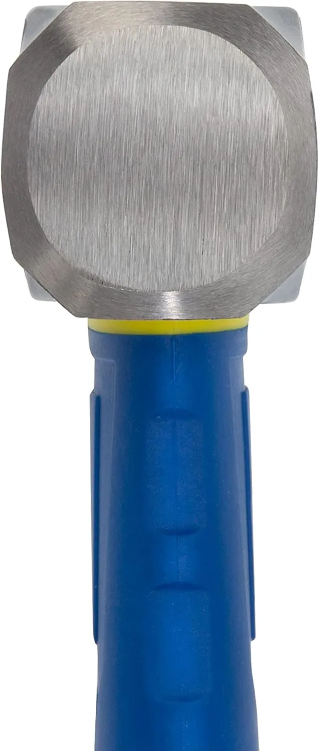 Estwing Soft Face Sledge Hammer for Automotive, Industrial, and Construction Use, 30-35 HRC, 16-Inch Long Fiberglass Handle with Ergonomic Two-Handed Grip (4-Pound Head x 16-Inch Handle)