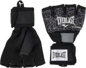 Everlast P00001249 Printed Evergel Hand Wraps Black L