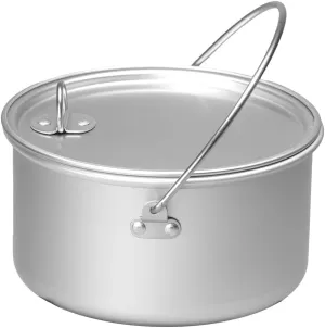 Evernew Backcountry Almi Pot Silver 122x67mm