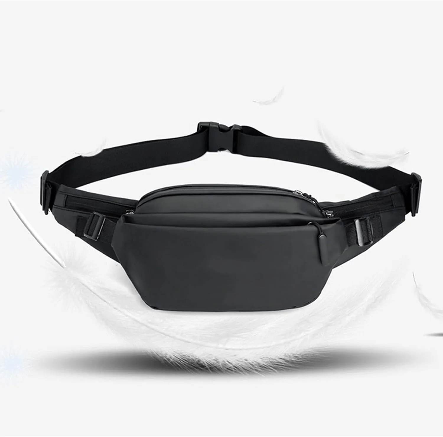 Fanny Pack Men's Waist Bag Chest Pack Outdoor Sports Belt Bag for Waterproof Men Waist Bags Fanny Pack (Green)
