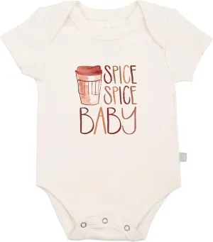 Finn   Emma Organic Cotton Graphic Baby Bodysuits - Gender Neutral Onesie for 0-12 Months in Multiple Sizes and Styles