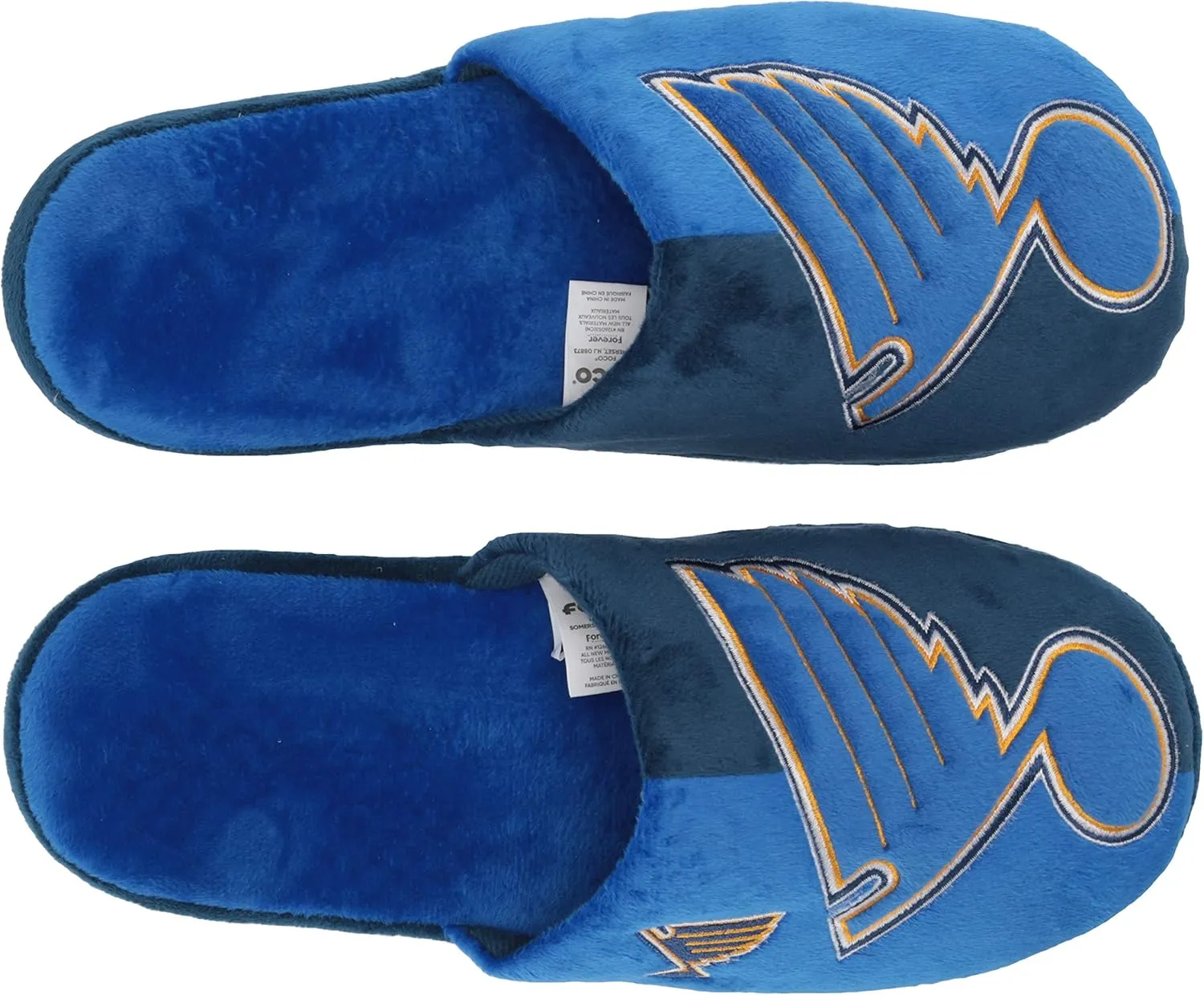FOCO NBA Split Color Slide Slipper