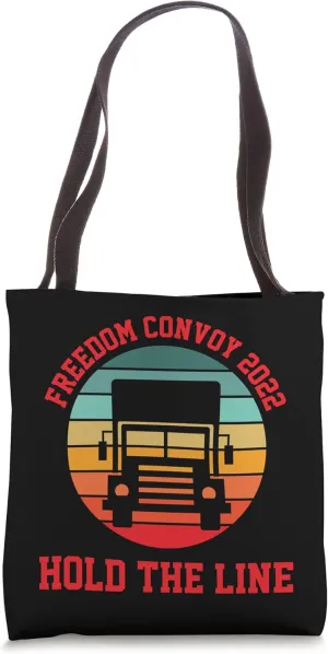 Freedom Convoy 2022 Canadian Truckers Canada Fringe Minority Tote Bag