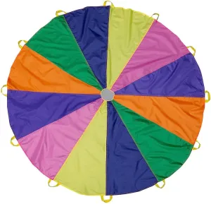 Fun Express 6' Super Sturdy Parachute - 1 Piece - Educational and Learning Activities for Kids