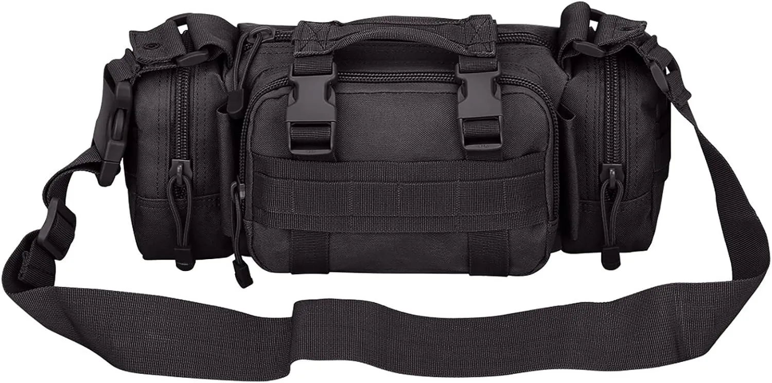 G4Free Fanny Deployment Tactical Waist Pack - Small Sling Pack Hand Carry Handlebar Bag