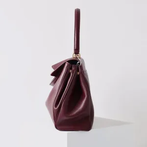 Genuine Leather Fashion Tote Bag for Women Large Capacity Stylish Single Shoulder Classic Top Handle Handbag
