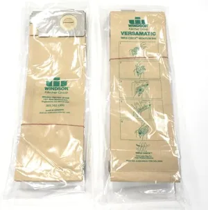 Genuine Triple Check Microfilter Bag for Versamatic Commercial Upright 8.600-046.0, Made in Germany – 2 pack (20 bags)