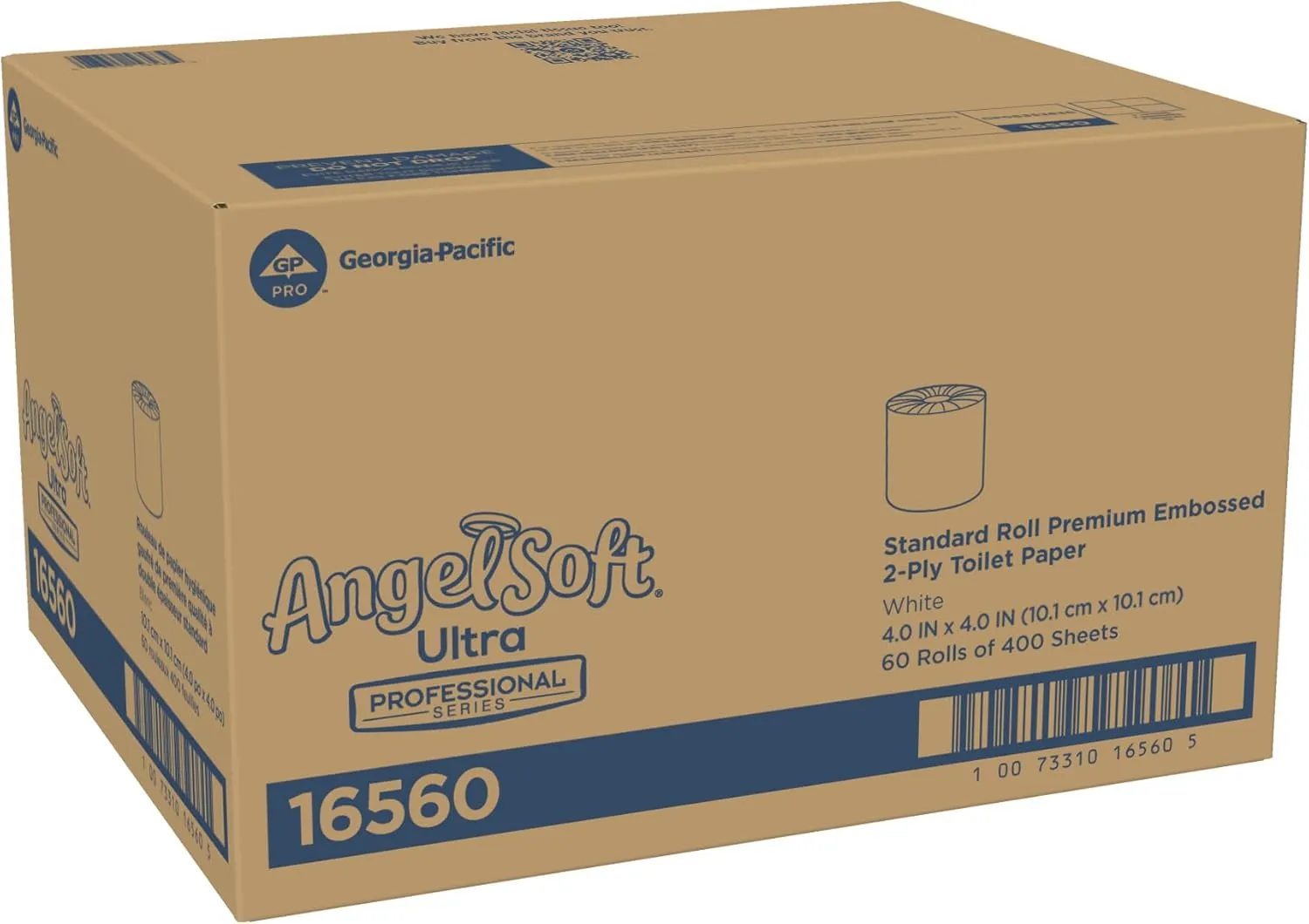 Georgia-Pacific 16560, 400 Count (Pack of 60), Angel Soft Ultra 60