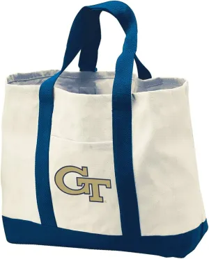 Georgia Tech Tote Bags OFFICIAL Georgia Tech Tote Bag Medium Multi Color
