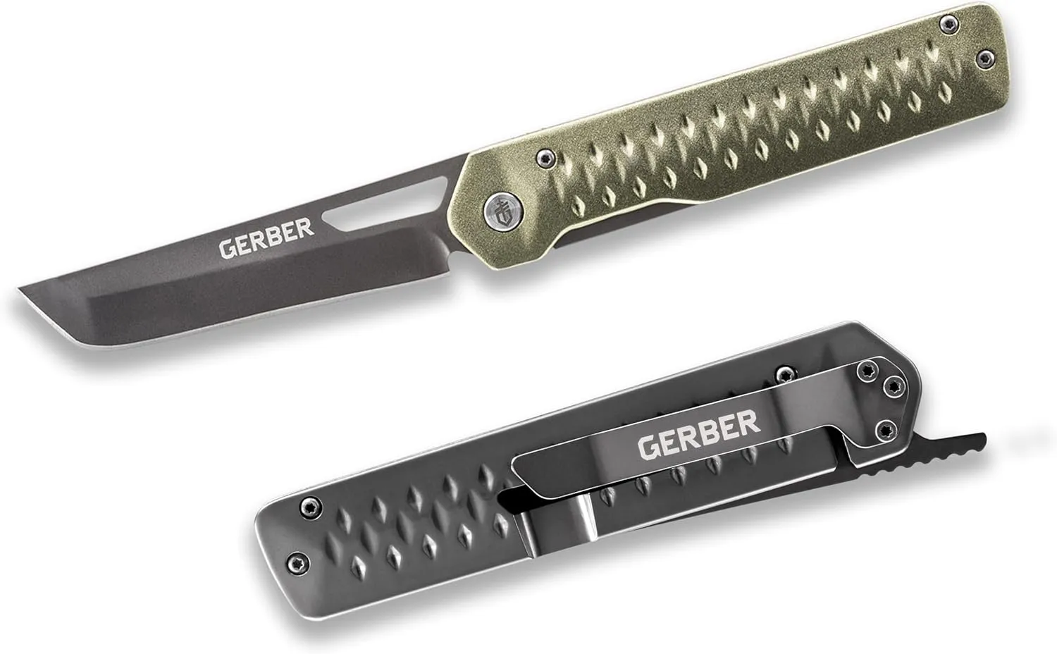Gerber Gear Ayako Folding Pocket Knife with Clip, EDC Knife, Green