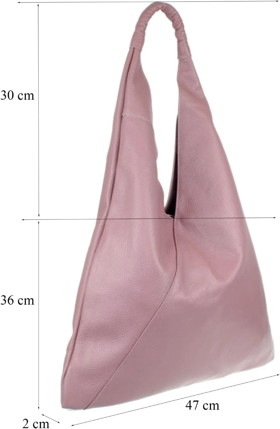Girly HandBags V Shape Genuine Top Handle Bag