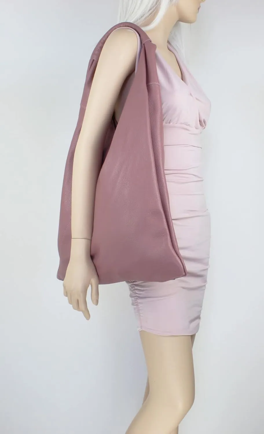 Girly HandBags V Shape Genuine Top Handle Bag