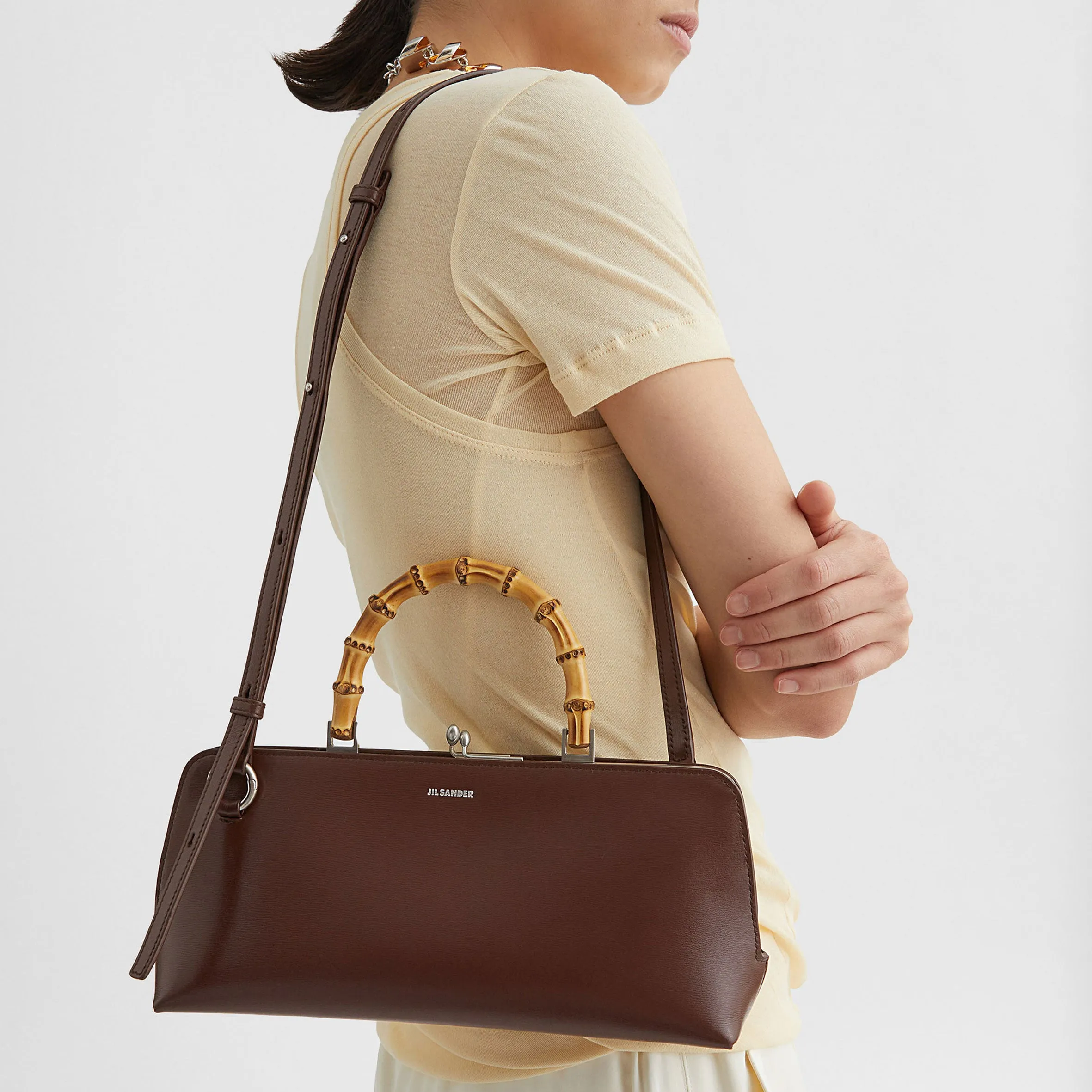 Goji Bamboo with Strap, Dark Earth