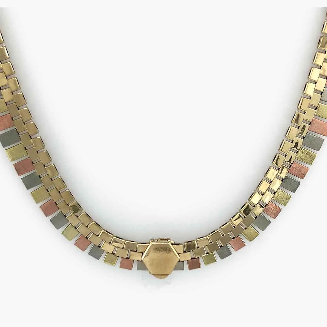 Graduated Fringe Collar