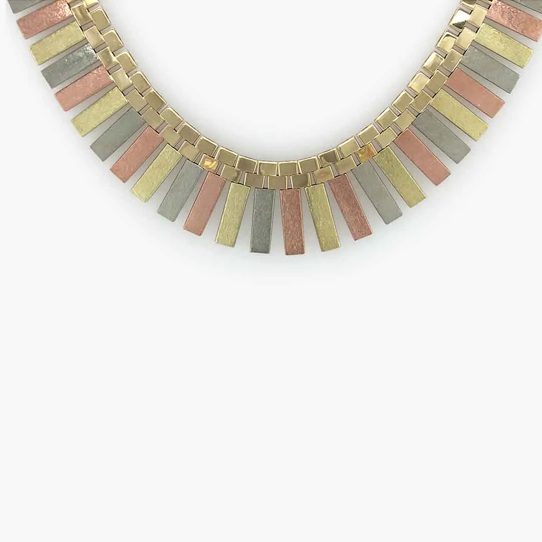 Graduated Fringe Collar