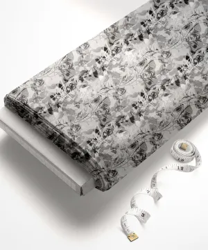 Grey-Textured Print