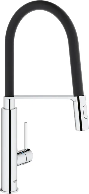 GROHE 31492000 Concetto Semi-Pro Kitchen Faucet with Pull-Out Sprayer Chrome