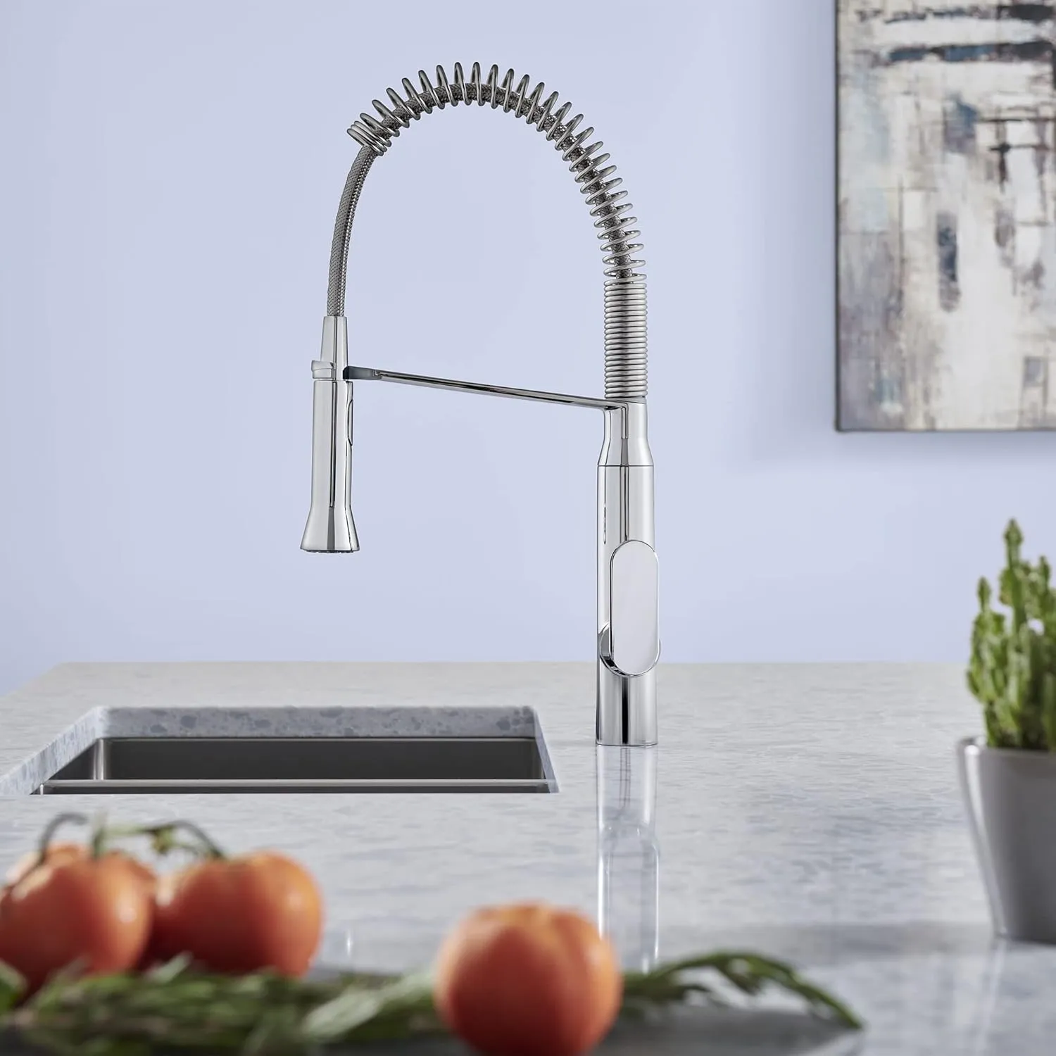Grohe K7 Medium Semi-Pro Single-Handle Standard Kitchen Faucet