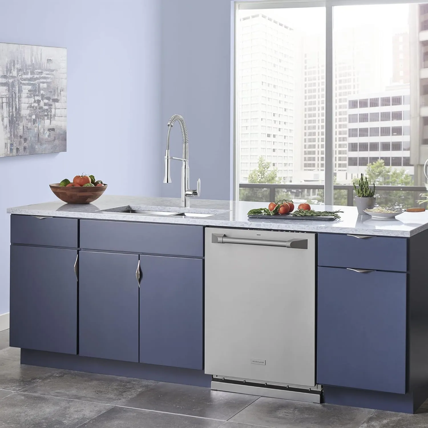 Grohe K7 Medium Semi-Pro Single-Handle Standard Kitchen Faucet