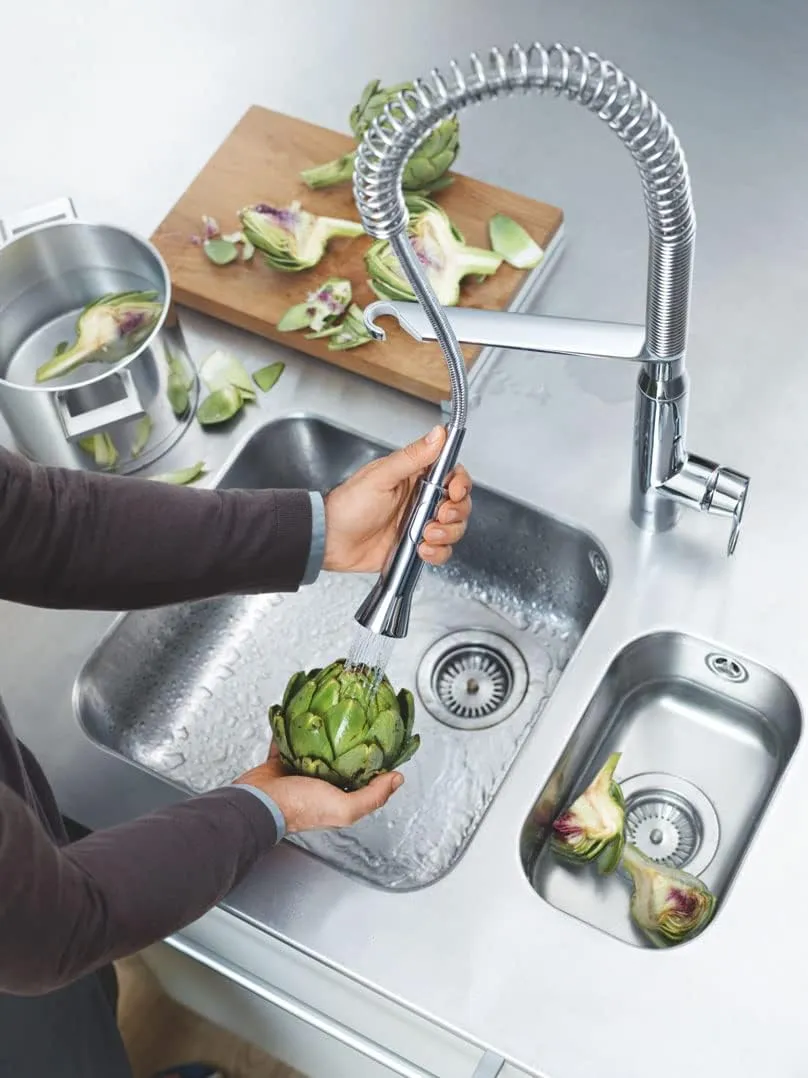 Grohe K7 Medium Semi-Pro Single-Handle Standard Kitchen Faucet