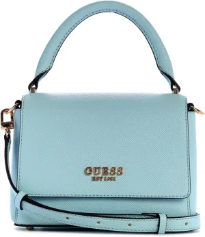GUESS Fedana Top Handle Flap, Powder Blue