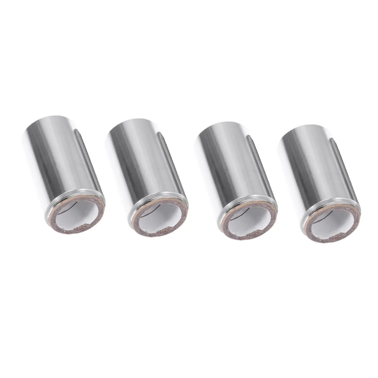 Hair Coloring Perm Tool 4 Rolls Perm Tin Foil Heat Activated Hair Foil Roll No Needed for Highlights Lowlights