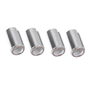 Hair Coloring Perm Tool 4 Rolls Perm Tin Foil Heat Activated Hair Foil Roll No Needed for Highlights Lowlights