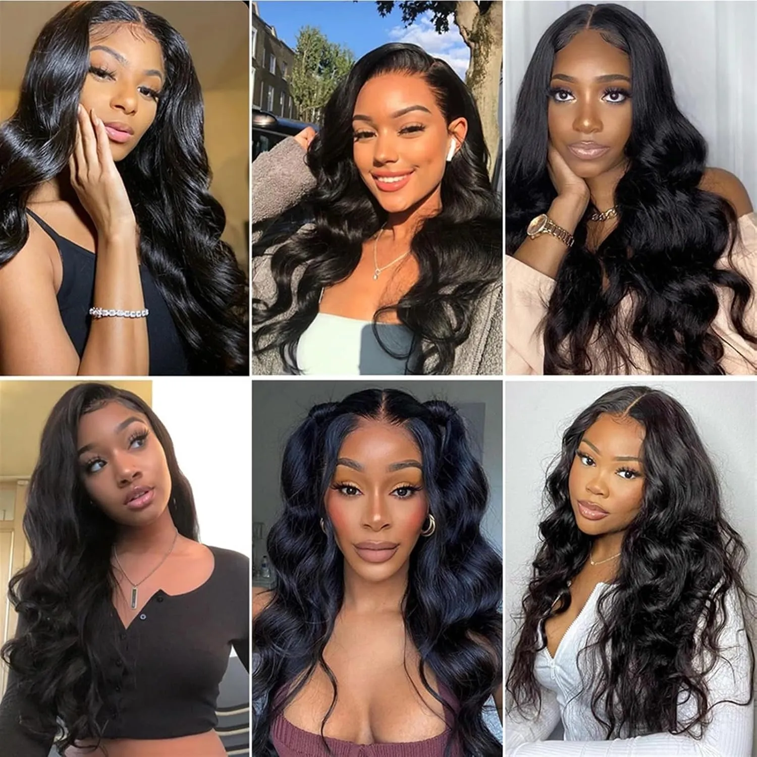 Hair Extensions 8-26 Inch Body Wave Brazilian Clip in Hair Extensions Human Hair 8Pcs Remy Hair Extensions Clip ins for Black Women with 18 Clips 120g Hair Pieces(8 Inch), 120g/Set